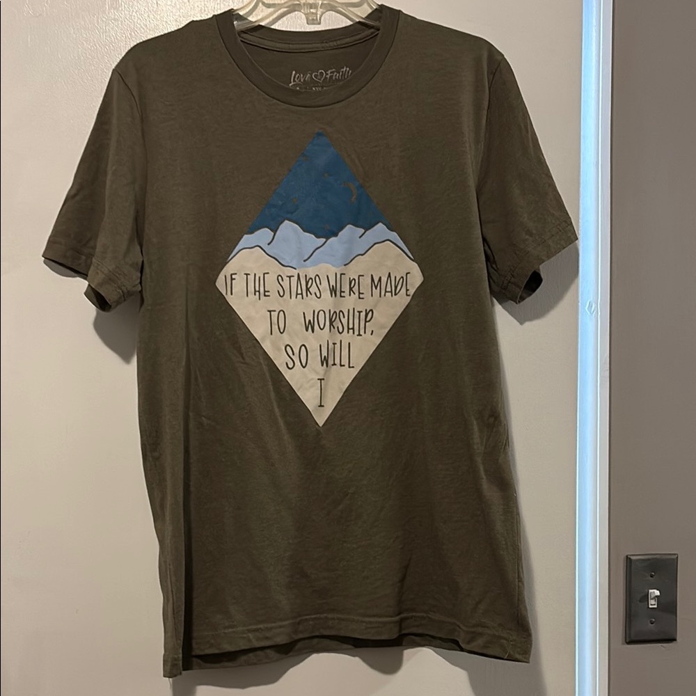 Olive Graphic T-Shirt